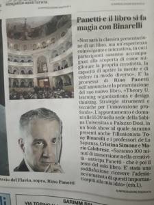 articolo MEssaggero