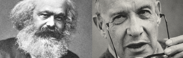 Marx Vs Drucker. 200 anni di Marx. “Quando uscì Il Capitale il management non esisteva”: Peter Drucker, guru mondiale del management del XX secolo [lettura in 1 min]